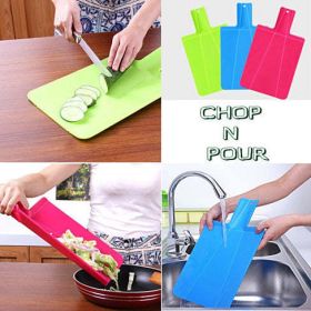 Chop And Pour Get Dinner Ready In No Time (Color: Red)